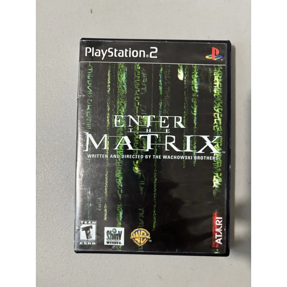 Enter the Matrix  PS2 TESTED WORKS No Manual‎